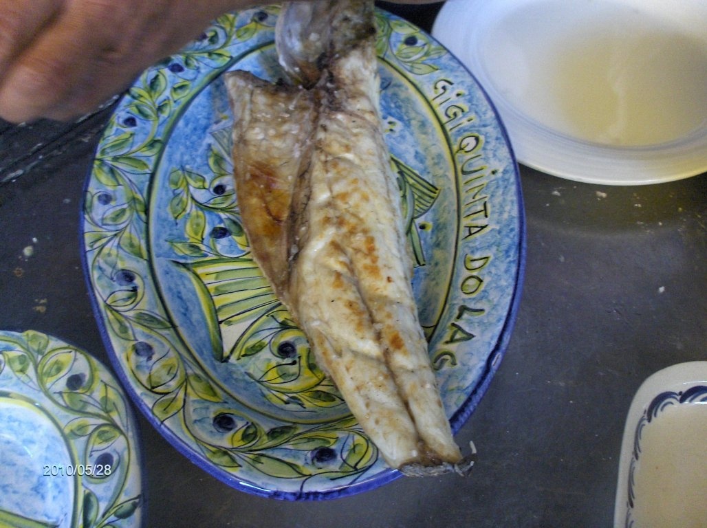 Sea Bass la grill cu legume