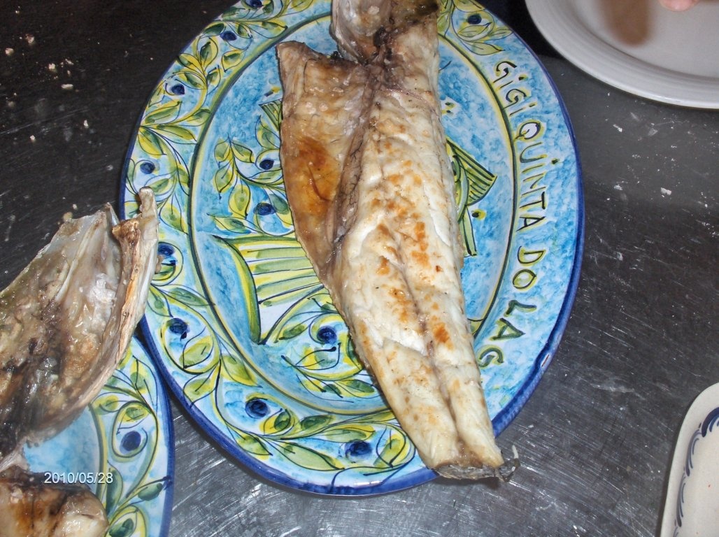 Sea Bass la grill cu legume