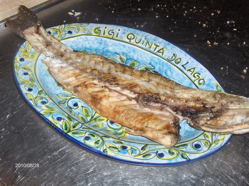 Sea Bass la grill cu legume