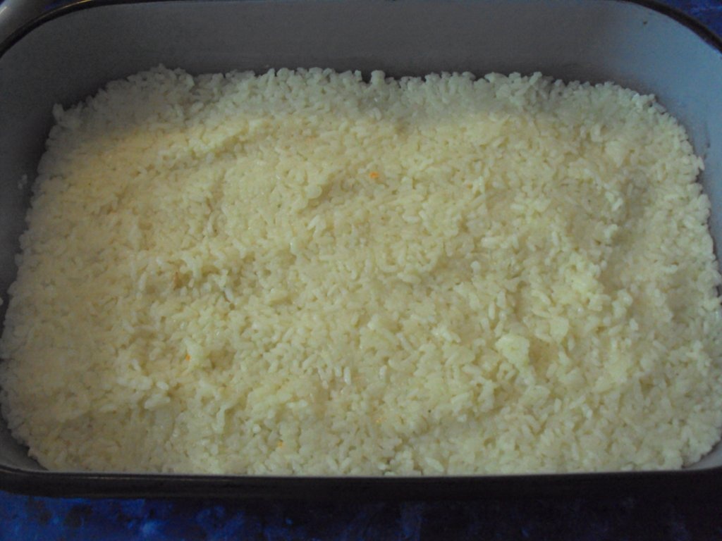 File pangasius cu orez la cuptor - reteta proprie