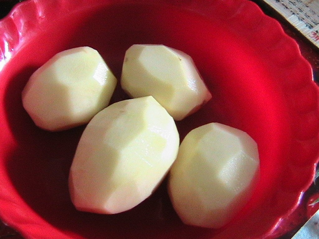 Mazare cu cartofi noi