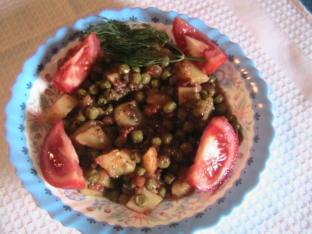 Mazare cu cartofi noi