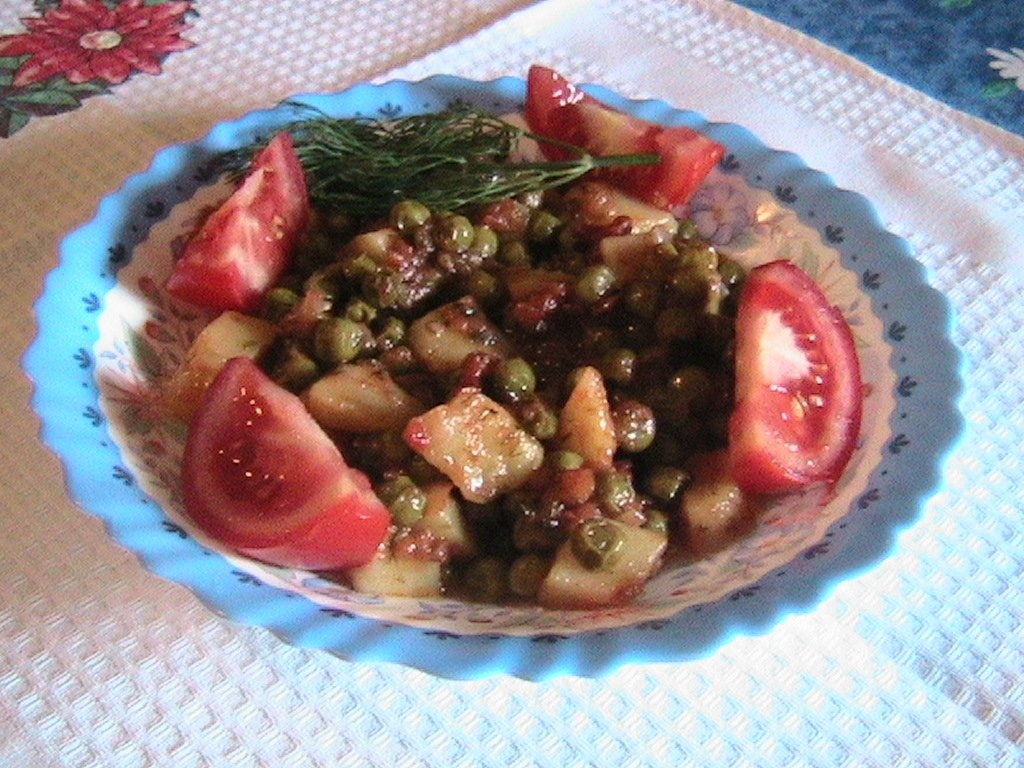 Mazare cu cartofi noi