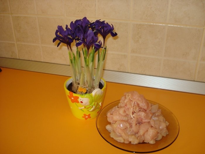 Rulada cu broccoli si piept de pui