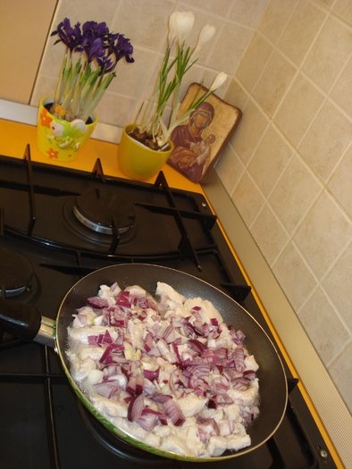 Rulada cu broccoli si piept de pui