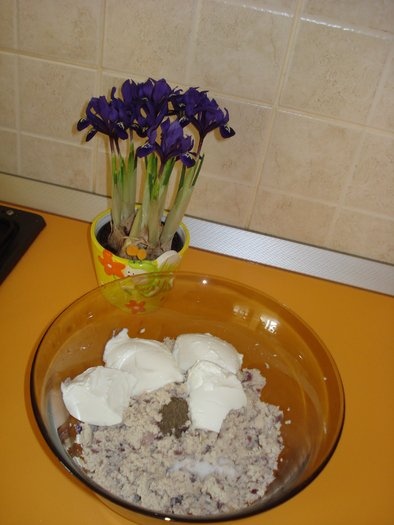 Rulada cu broccoli si piept de pui