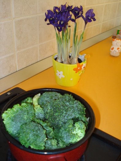 Rulada cu broccoli si piept de pui