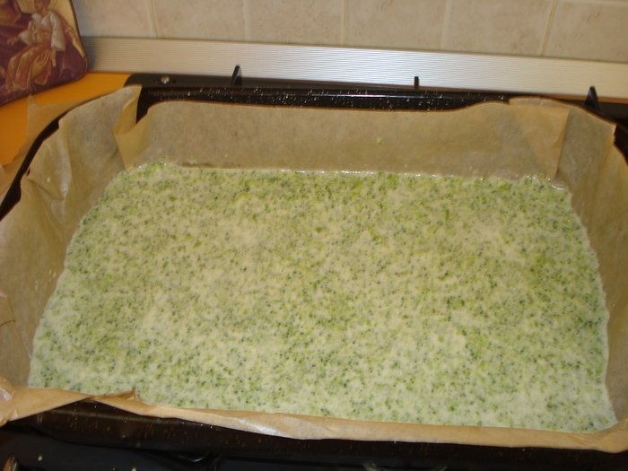 Rulada cu broccoli si piept de pui