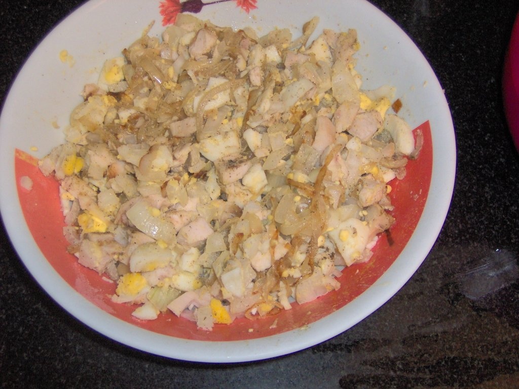 Salata usoara cu piept de pui