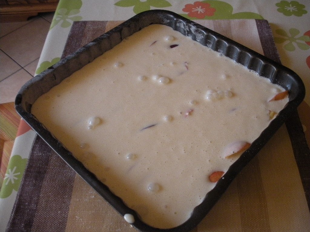 Tarta cu piersici