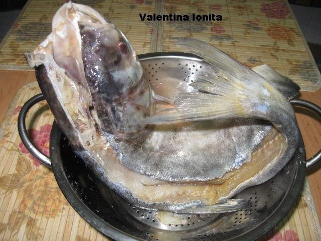 Pilaf cu peste uscat(sarat)