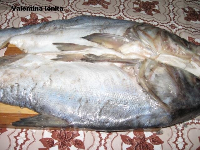 Pilaf cu peste uscat(sarat)