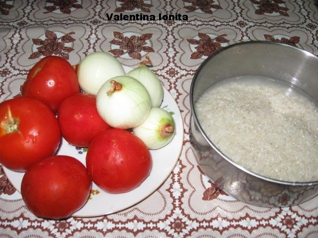 Pilaf cu peste uscat(sarat)