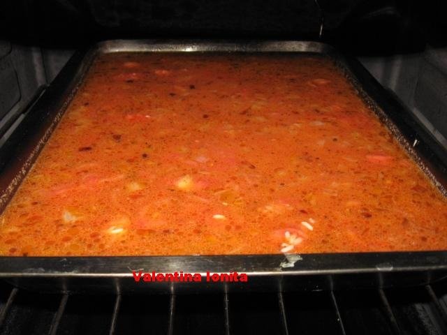 Pilaf cu peste uscat(sarat)