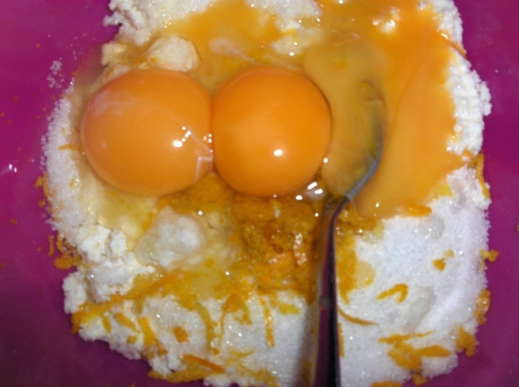 Mini tarte cu cremã de urdã si scortisoarã