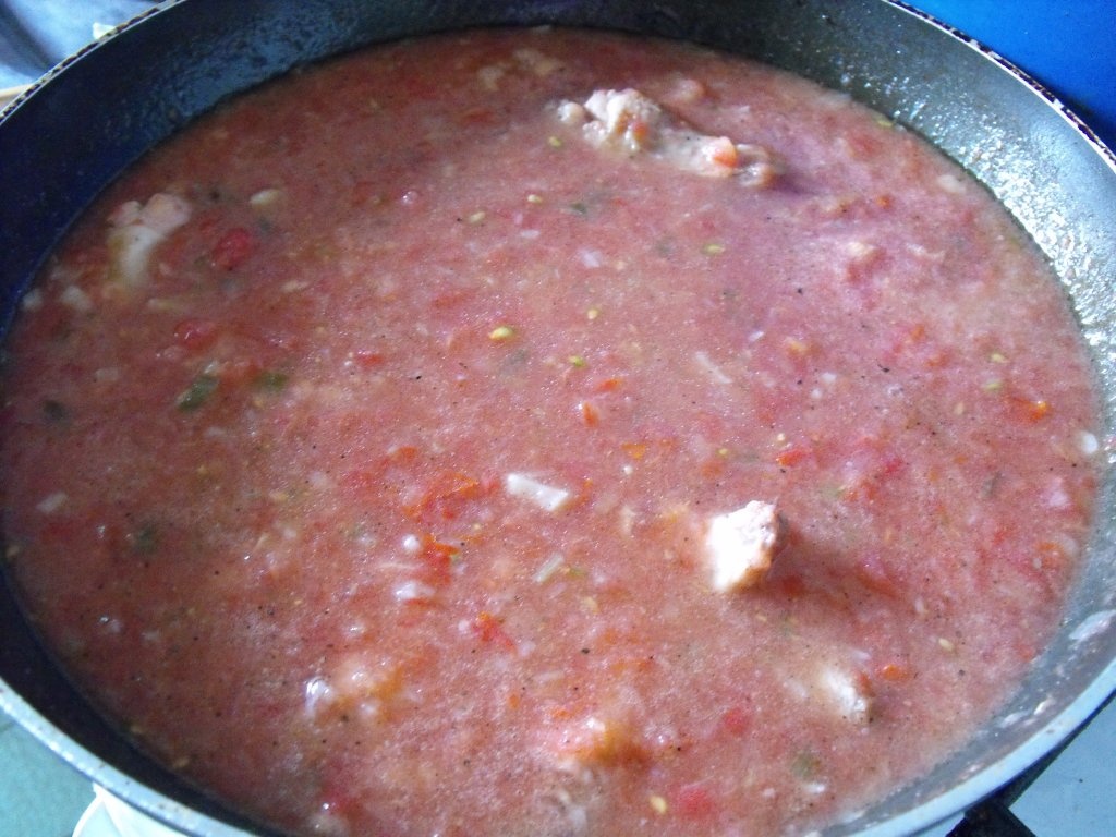 Ostropel din aripioare de pui