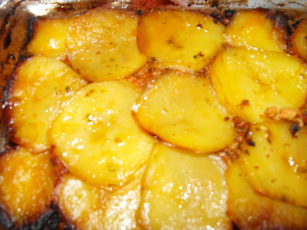 Musaca de cartofi cu carne de curcan