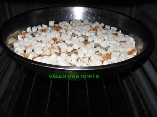 Supa-crema ecologica cu crutoane