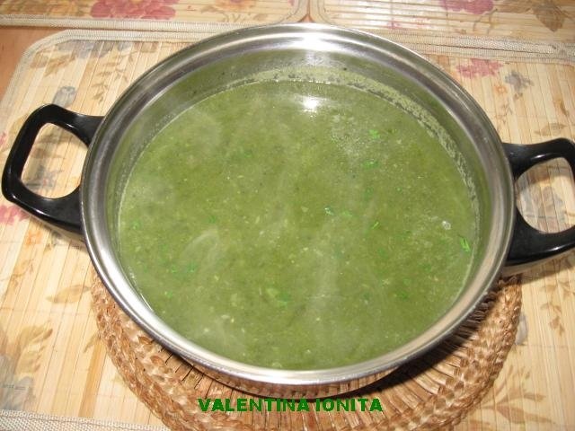 Supa-crema ecologica cu crutoane