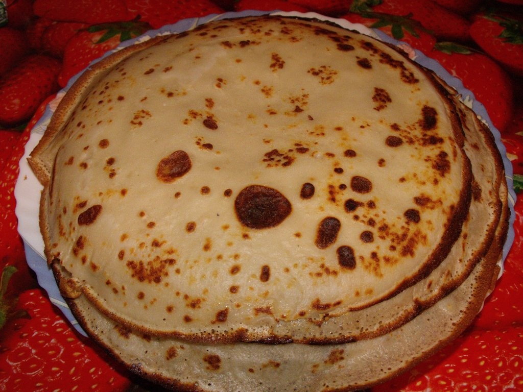 Clatite cu branza la cuptor