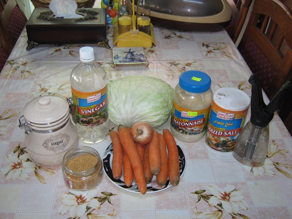 Salata de varza cu morcovi -All American coleslaw