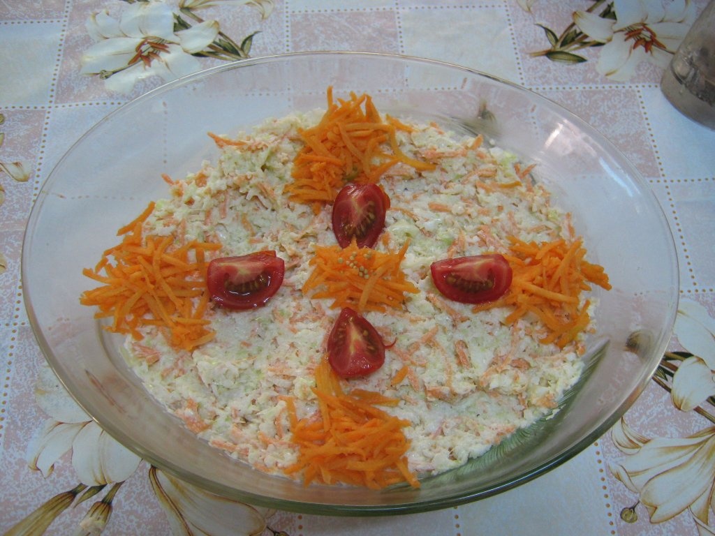 Salata de varza cu morcovi -All American coleslaw