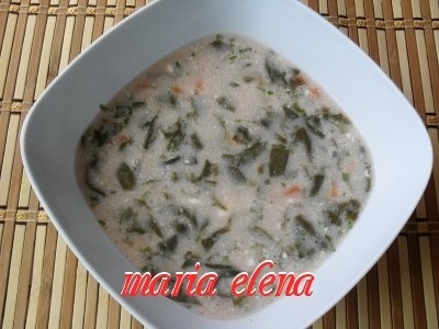 Ciorba de loboda rosie si spanac