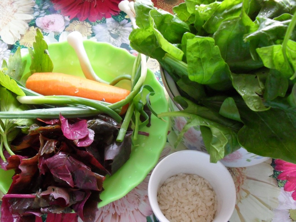 Ciorba de loboda rosie si spanac