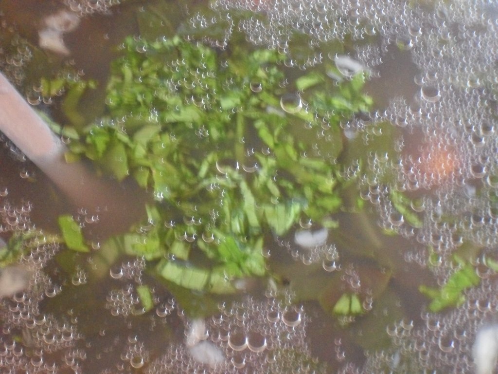 Ciorba de loboda rosie si spanac