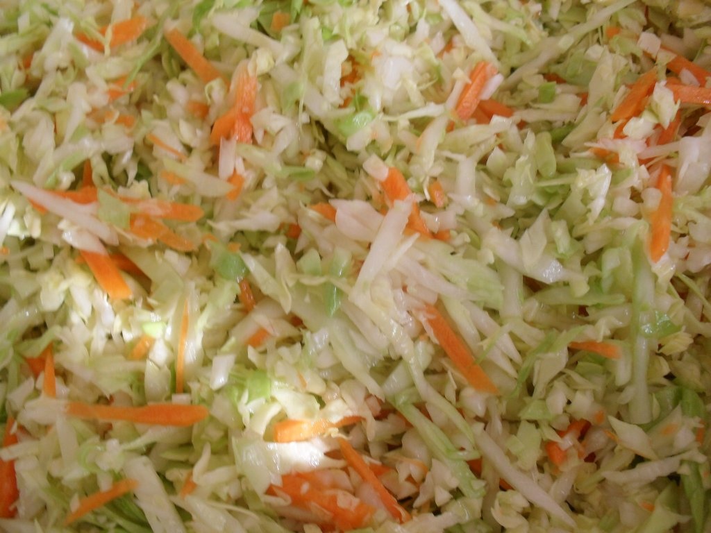 Salata de varza proaspata si morcov, un deliciu!