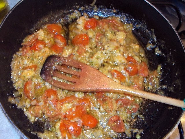 Bruschete delicioase cu creveti