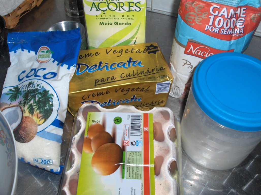 Queijadas de Sintra cu cocos (traditional portughez)