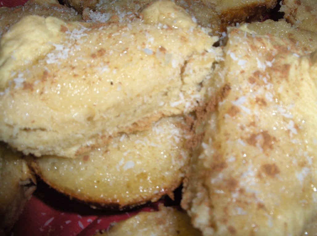 Queijadas de Sintra cu cocos (traditional portughez)