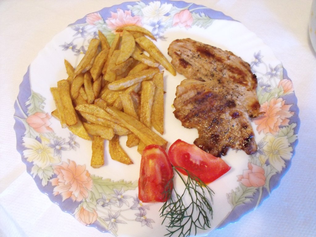 Friptura de porc la grill