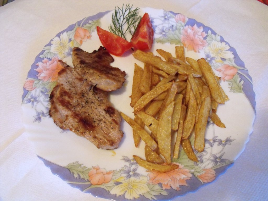 Friptura de porc la grill