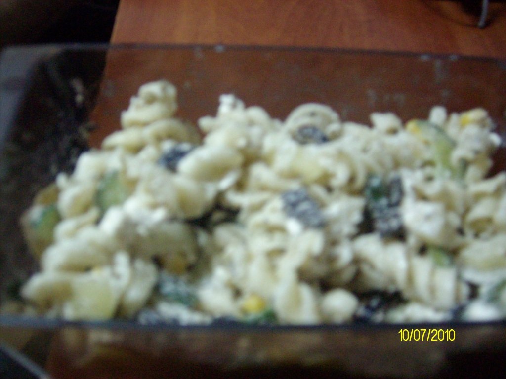 Salata cu paste si menta