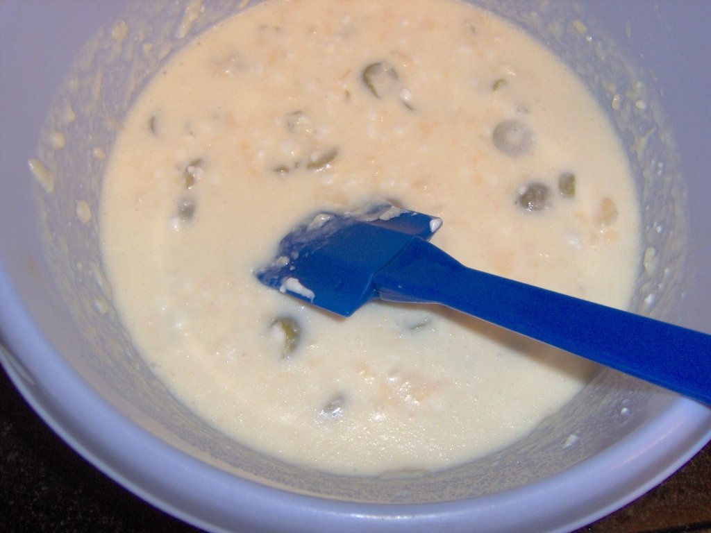 Mafinim cu branza si masline