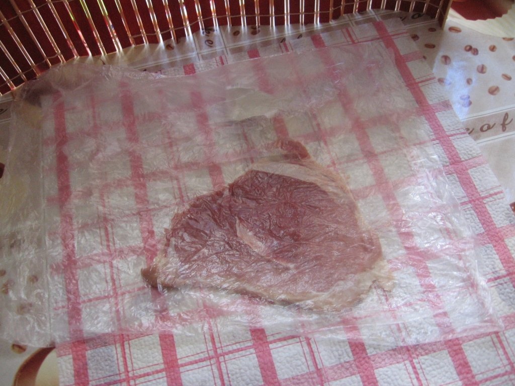 File de porc cu ciuperci