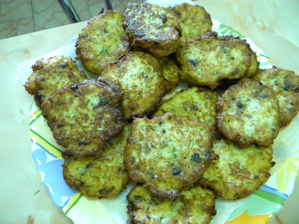 Chiftelute din dovlecei