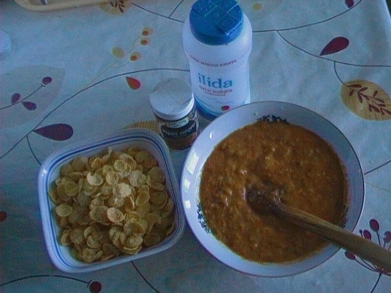 Crochete cu fulgi de porumb