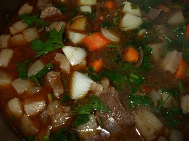 Boeuf Bourguignon/Carne de vita in sos de vin