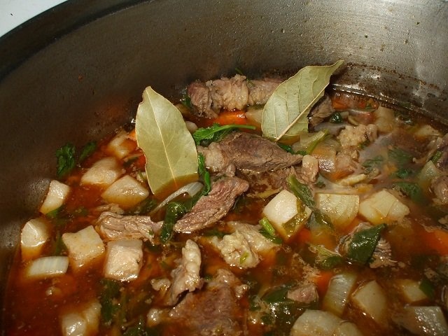 Boeuf Bourguignon/Carne de vita in sos de vin