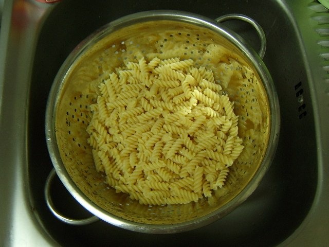 Budinca dulce cu cas si fusilli
