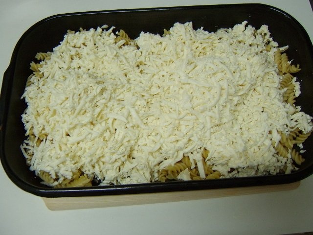 Budinca dulce cu cas si fusilli