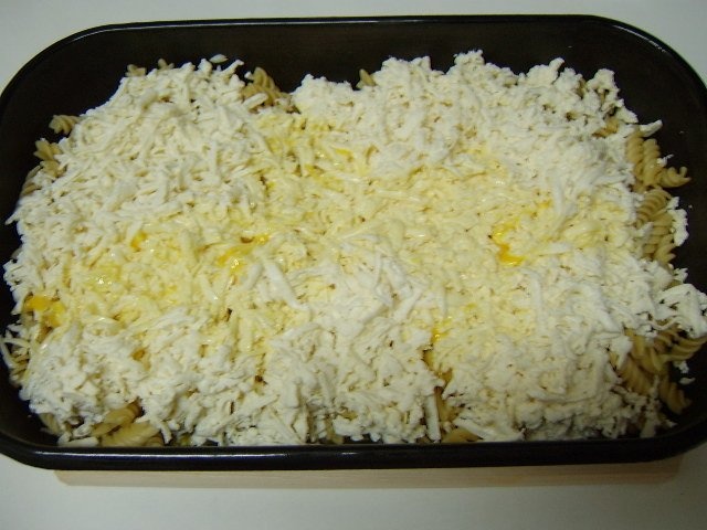 Budinca dulce cu cas si fusilli