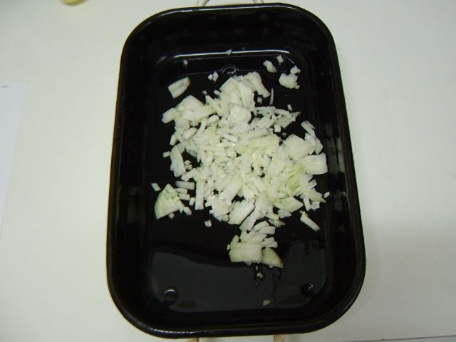 Platica si caras cu sos la tava