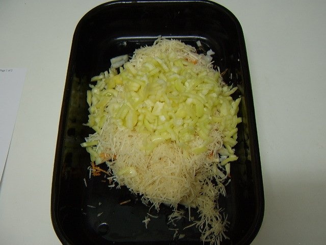 Platica si caras cu sos la tava