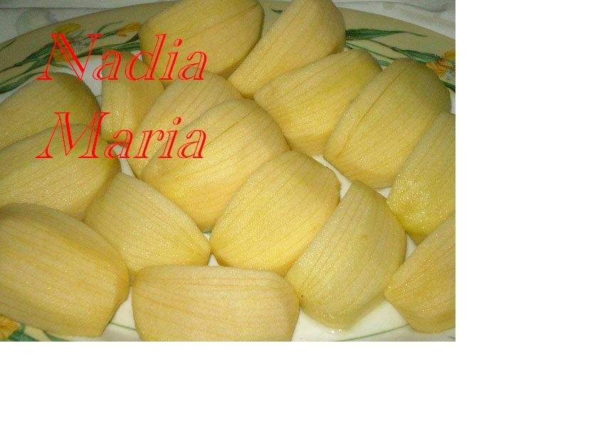 Tarta cu mere scufundate