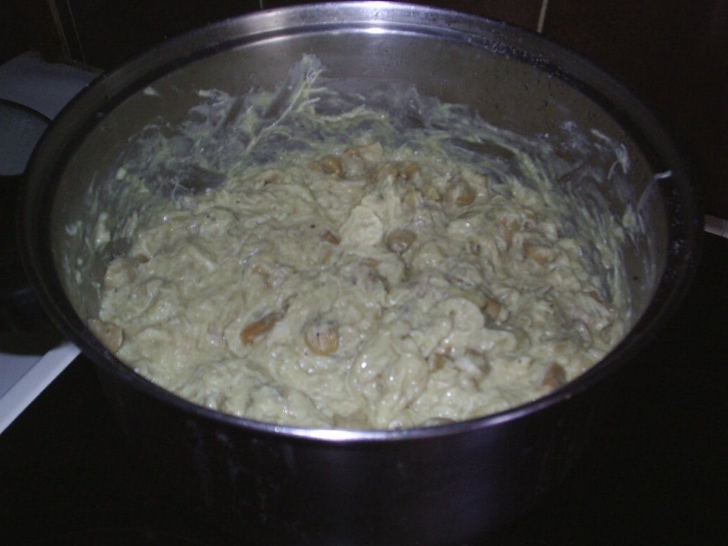 Volovan acompaniat de crochete de piure(Vol-au-vent,denumirea originala a acestei mincari)