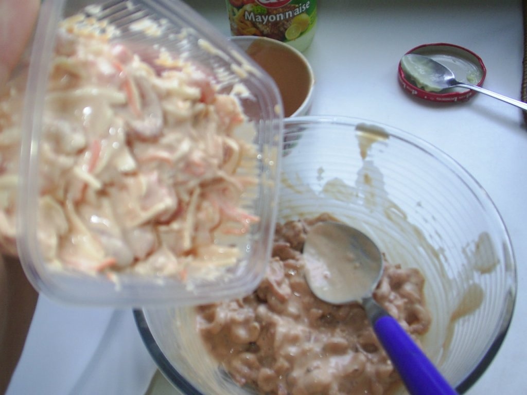 Tomaat garnaal(rosii umplute cu creveti)